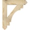 Ekena Millwork Merced Arts & Crafts Rough Sawn Bracket, Douglas Fir, 4"W x 22"D x 26"H BKT04X22X26MRC03RDF - alternate 2